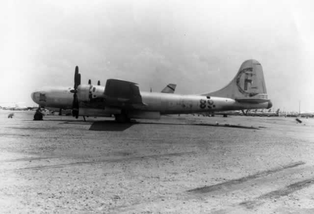 Boeing B-29 "Bockscar" in storage at Davis-Monthan AFB