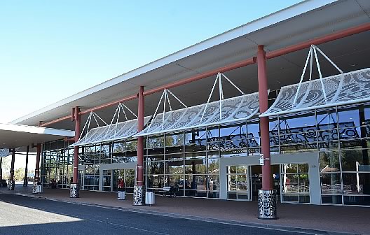Alice Springs AIrport Terminal in the Northern Territory of Australia