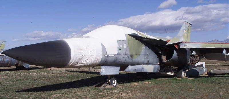 FB-111A Aardvark, S/N 68-0249, in storage at AMARG