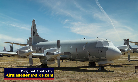 U.S. Navy P-3 Orion on AMARG Celebrity Row