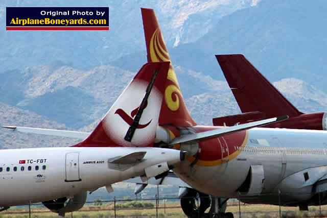 Where old airliners go to die ... the Airplane Boneyard