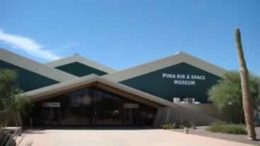 Pima Air & Space Museum, the starting point of boneyard tours of Davis-Monthan Air Force Base in Tucson